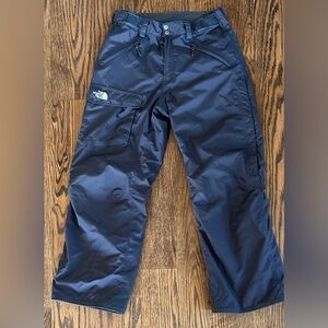 The North Face Hyvent Ski Snow Pants Mens M Steel Gray 100% Nylon